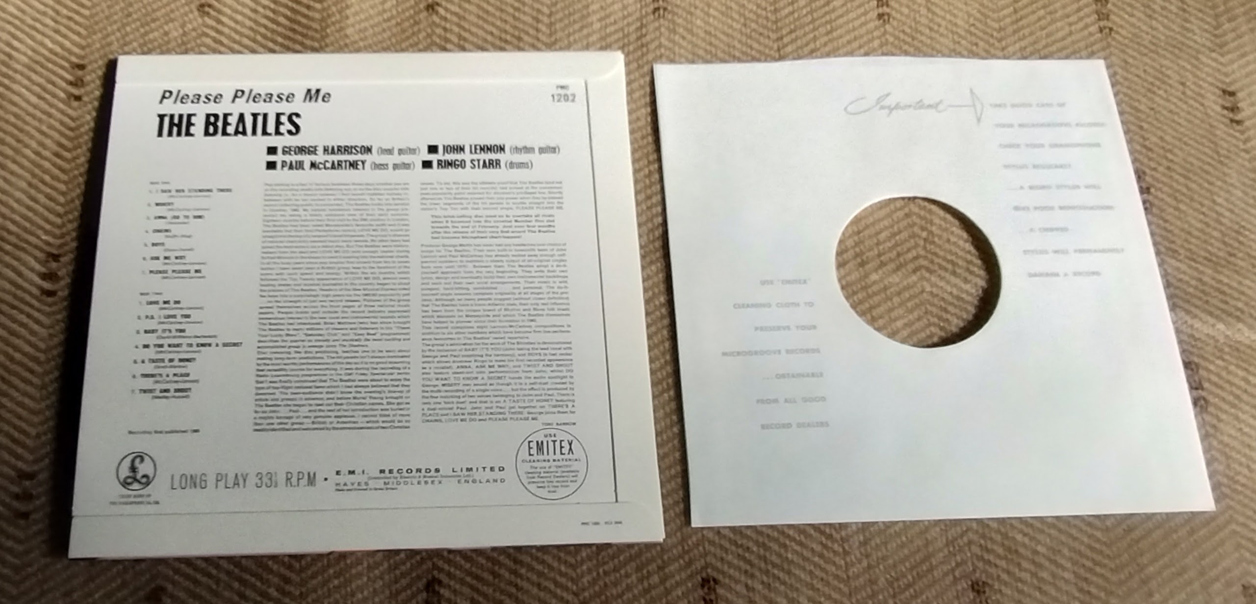 Tasting Much Sweeter Than Wine – The Beatles “Please Please Me